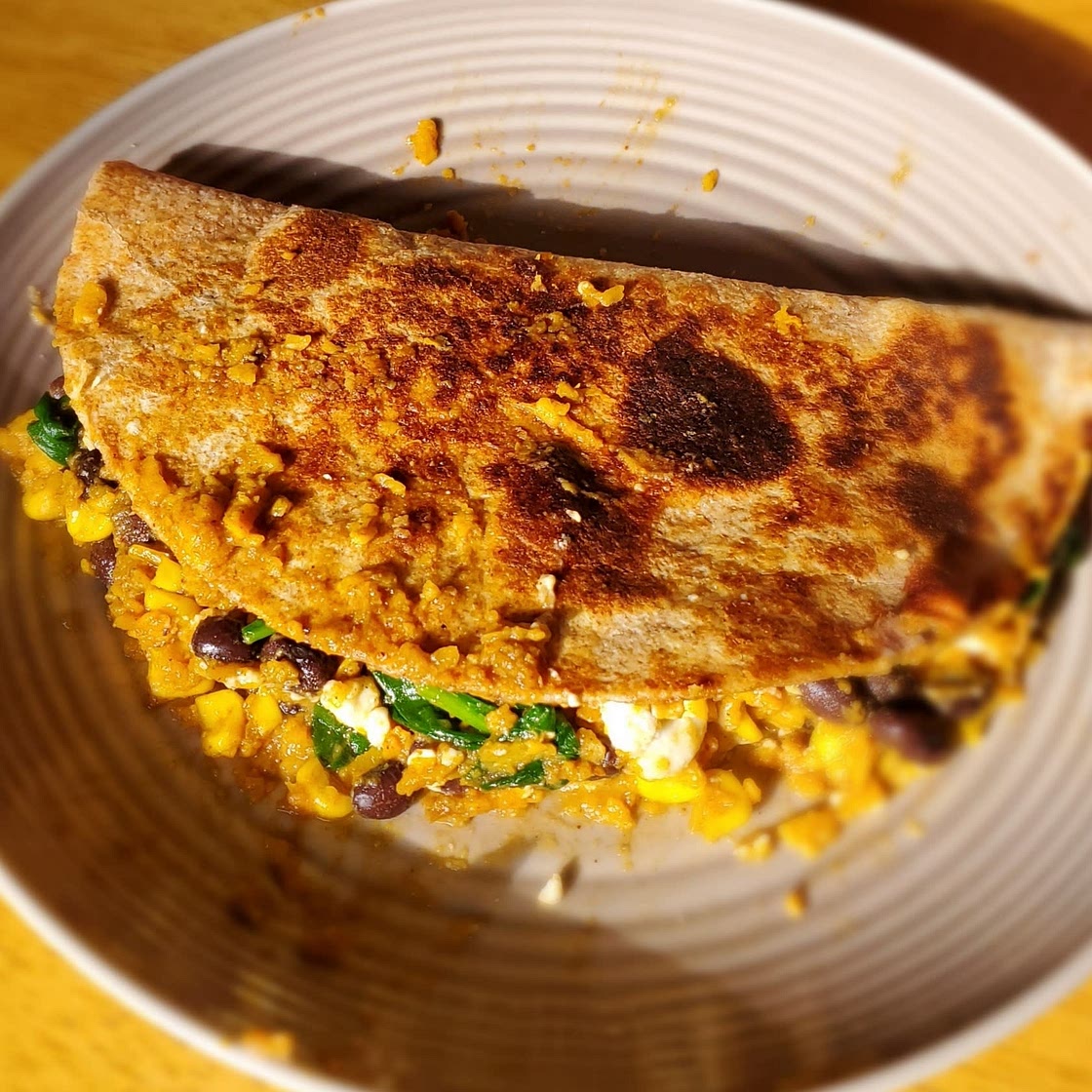 Vegan Sweet Potato Quesadillas (easy recipe)