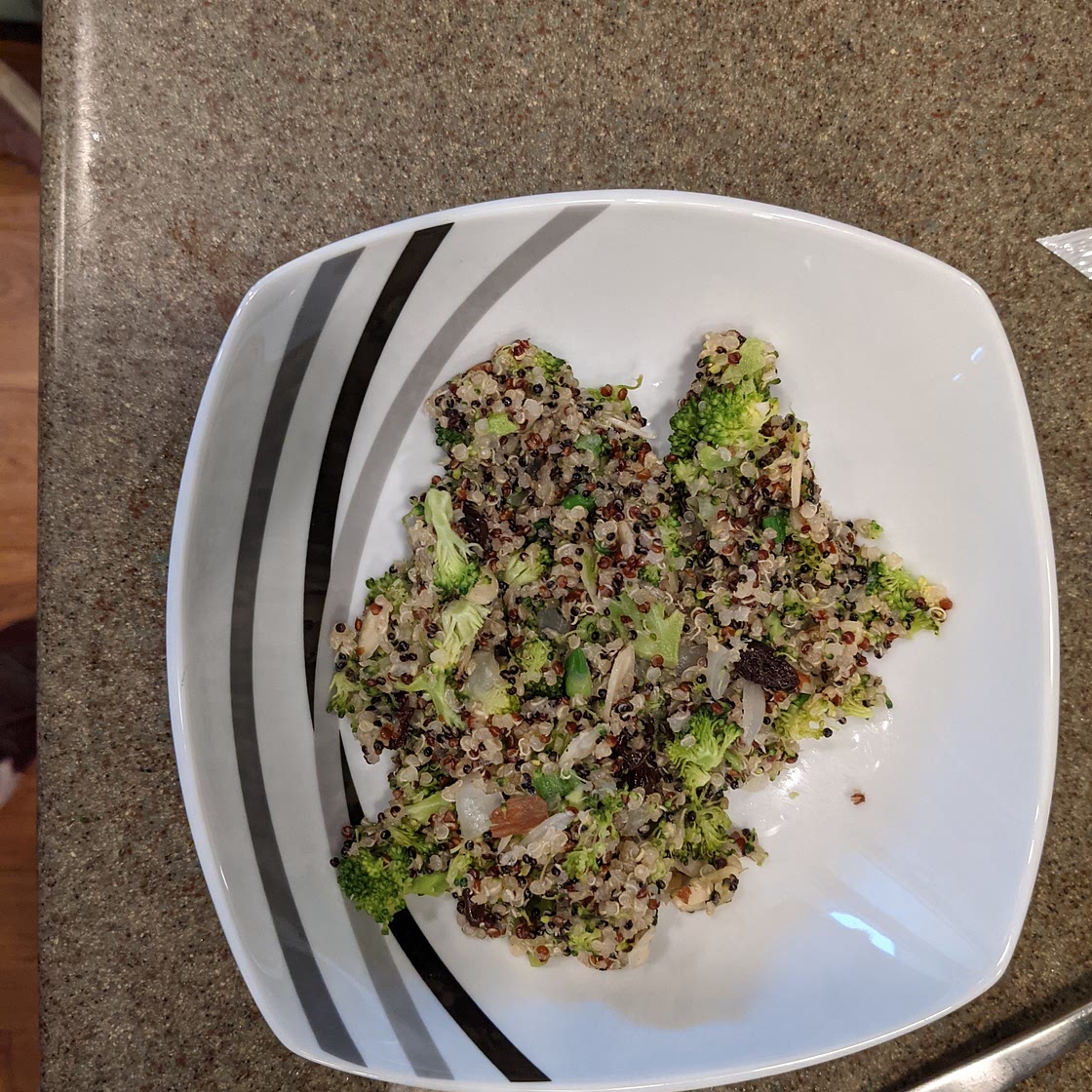 Broccoli quinoa