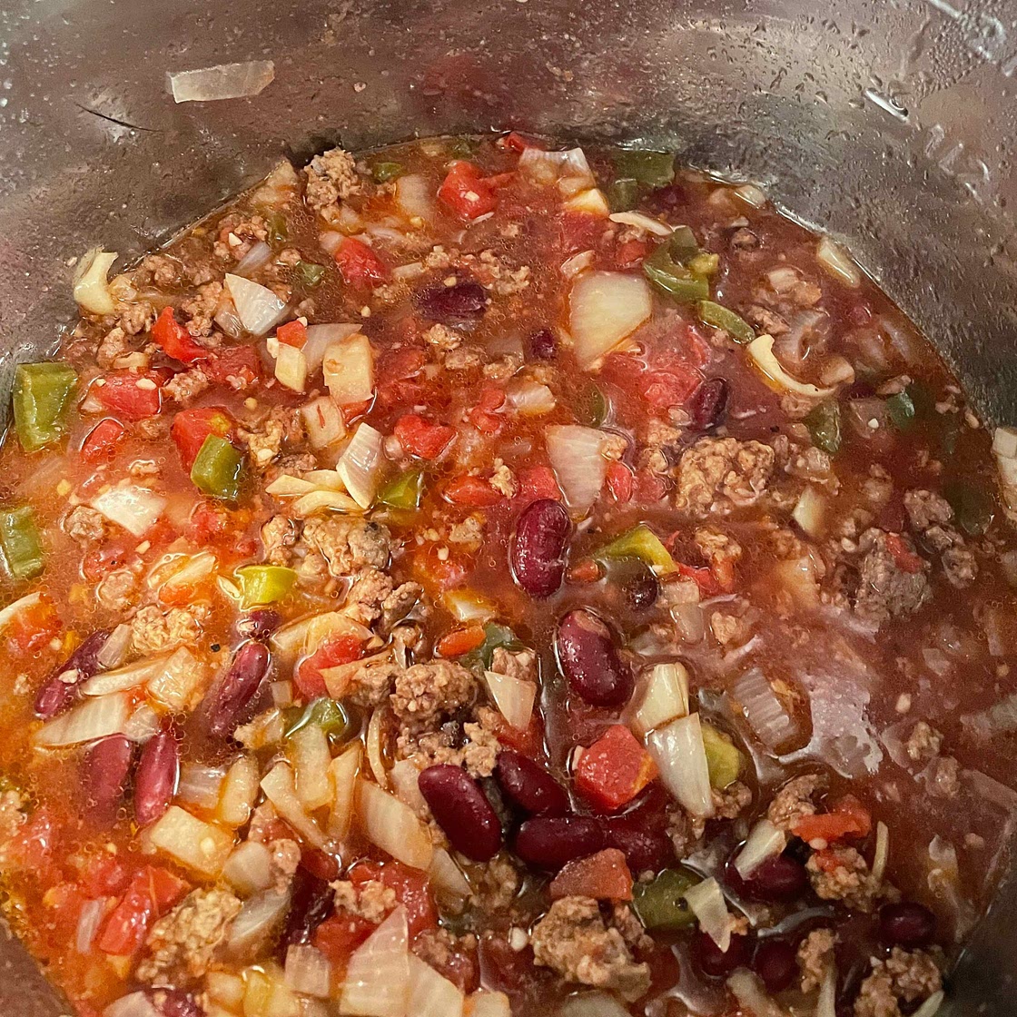 Slow-Cooked Chili