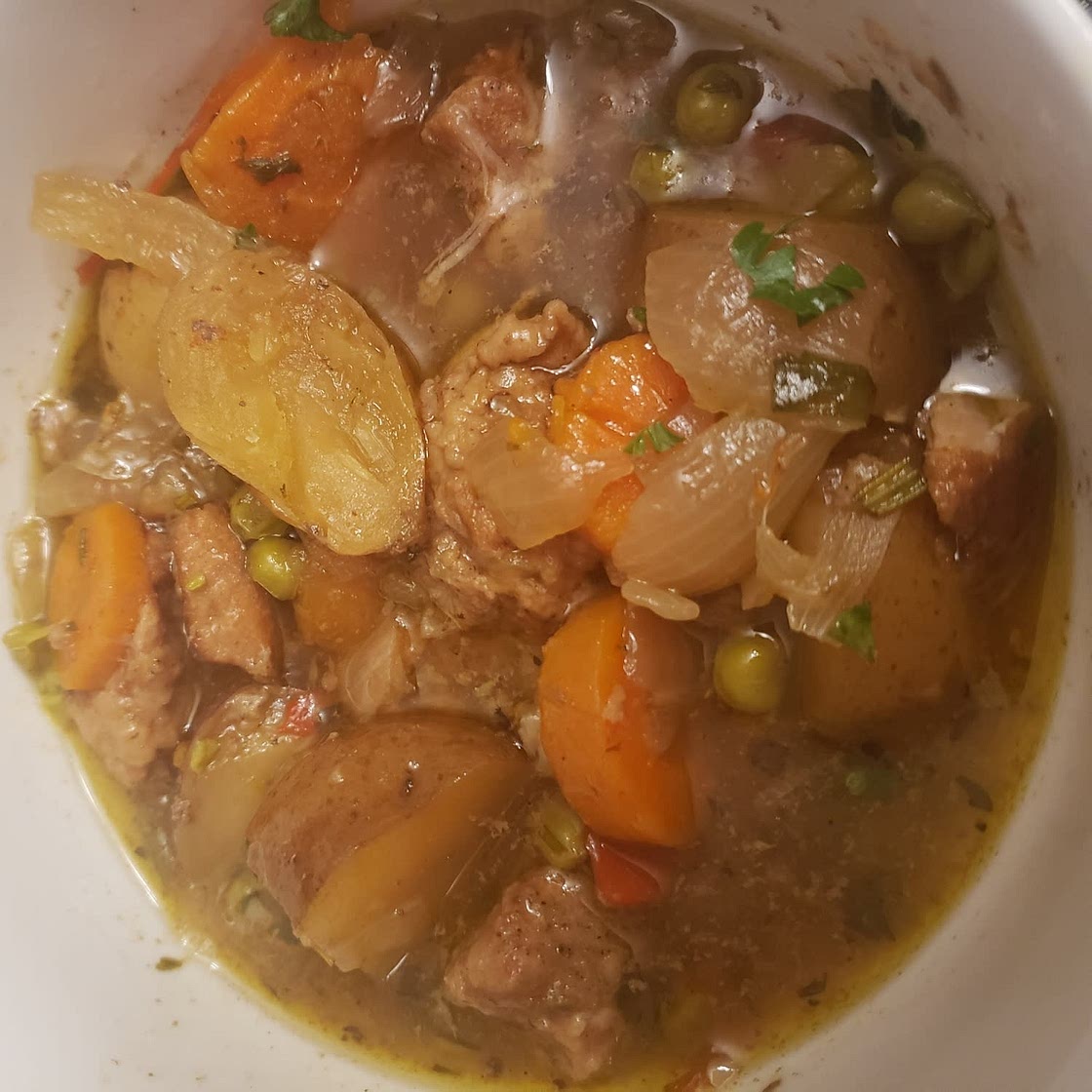Slow Cooker Pork Stew
