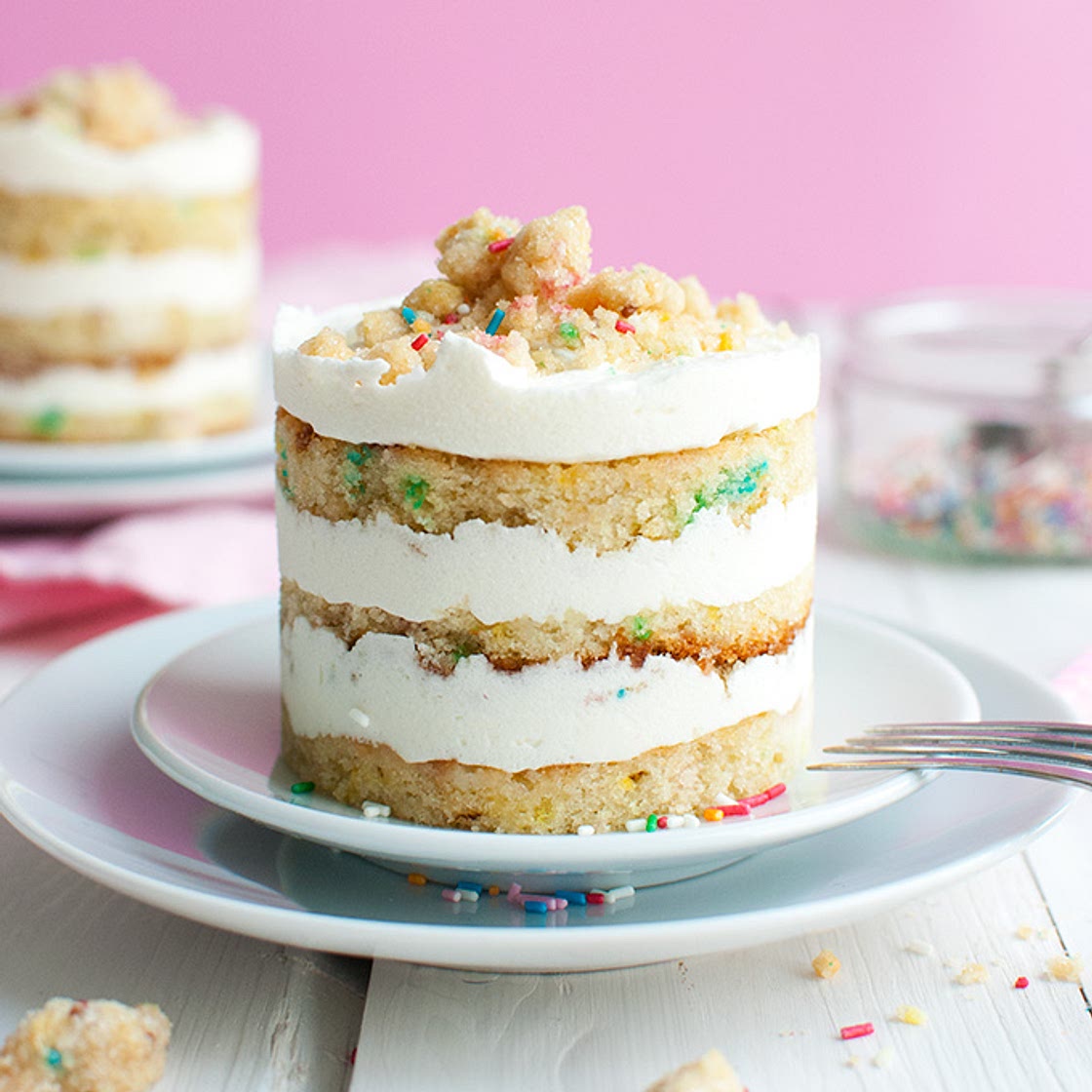 Mini Momofuku Birthday Cakes