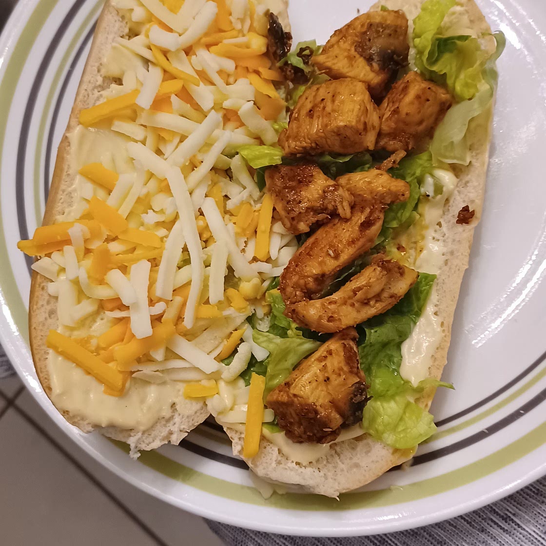 Baja Chicken Torta