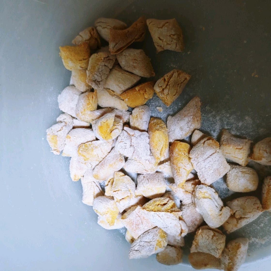 Peanut Butter and Pumpkin Dog Treats