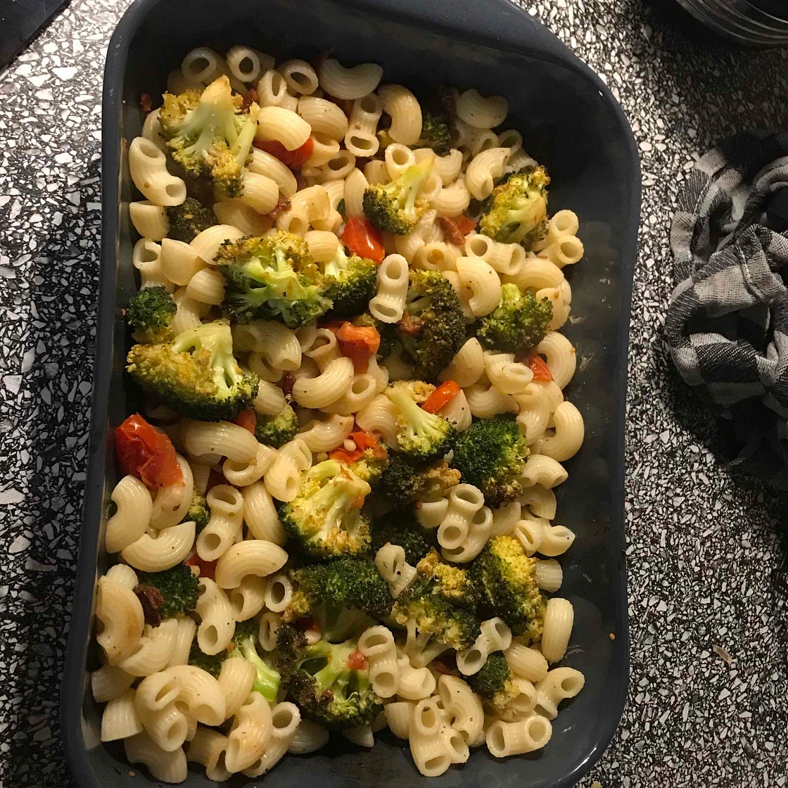 Grilled Pasta Salad