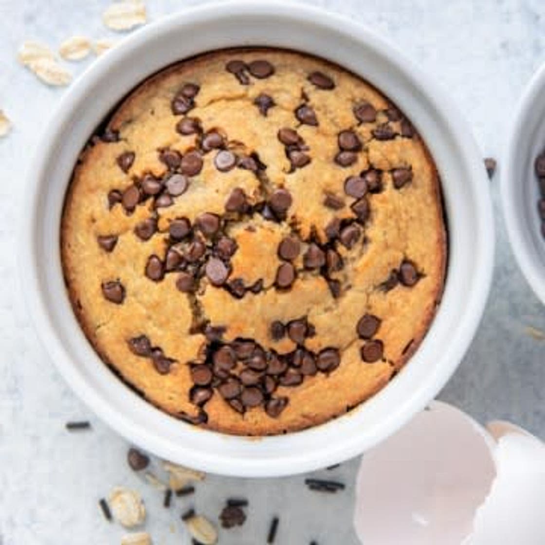 Chocolate Chip Baked Oats