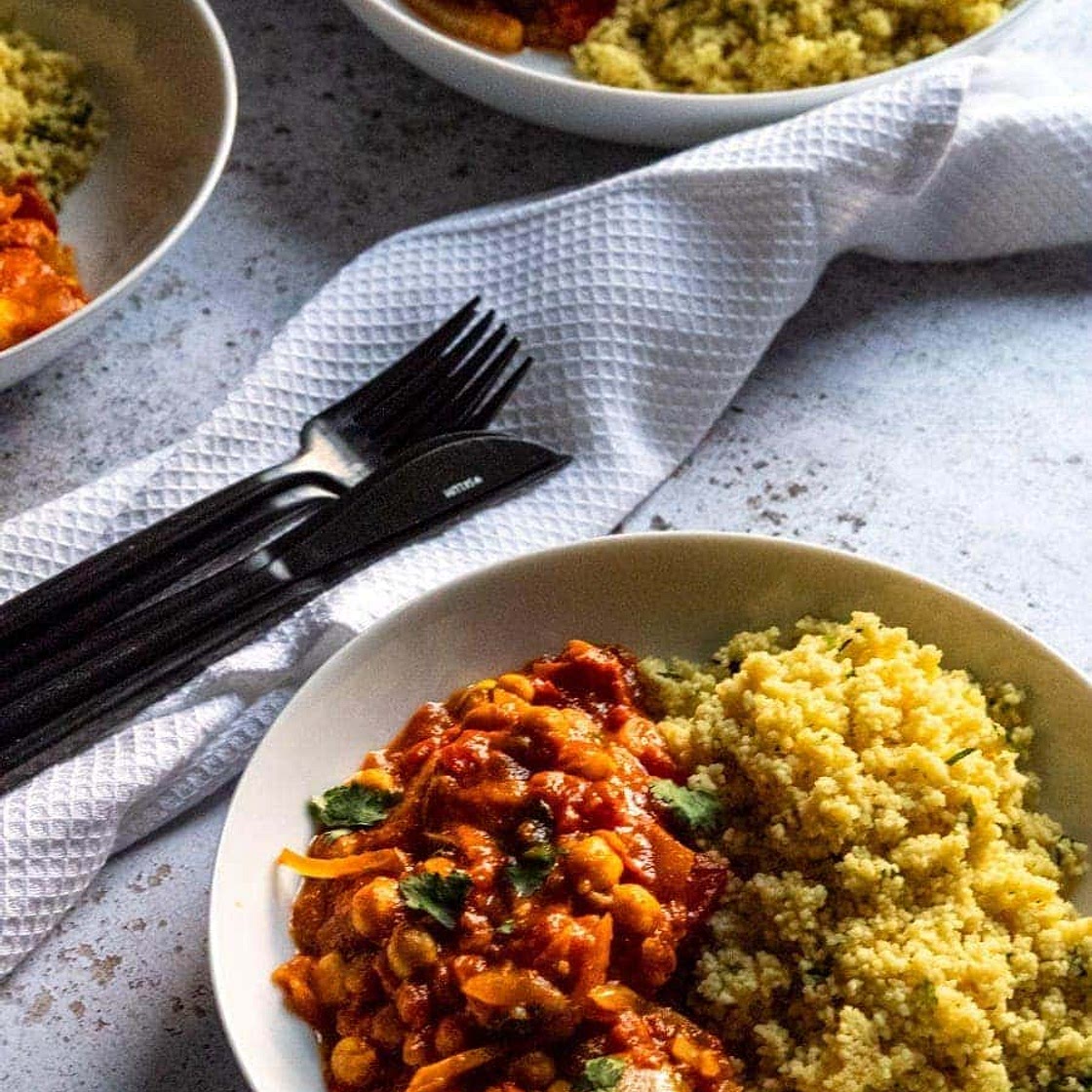 Chickpea + Spinach Curry