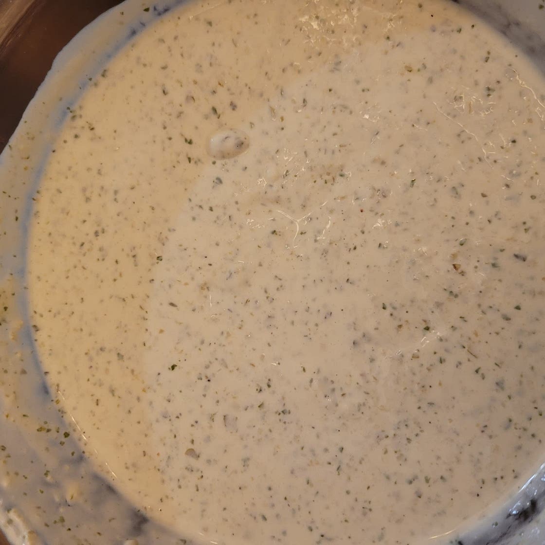 Creamy jalapeno ranch dip