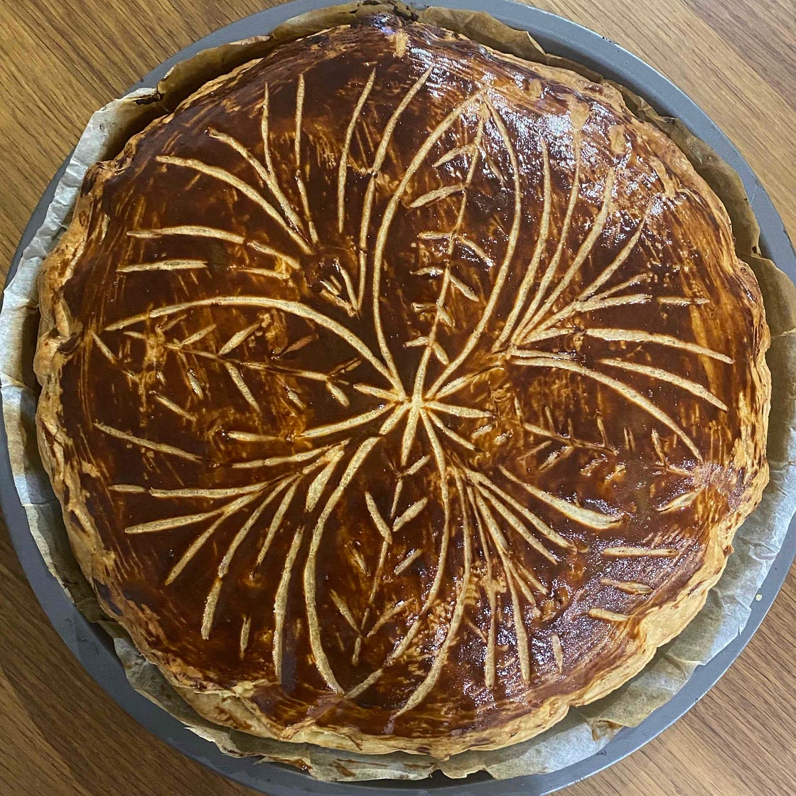 Galette des rois à la frangipane