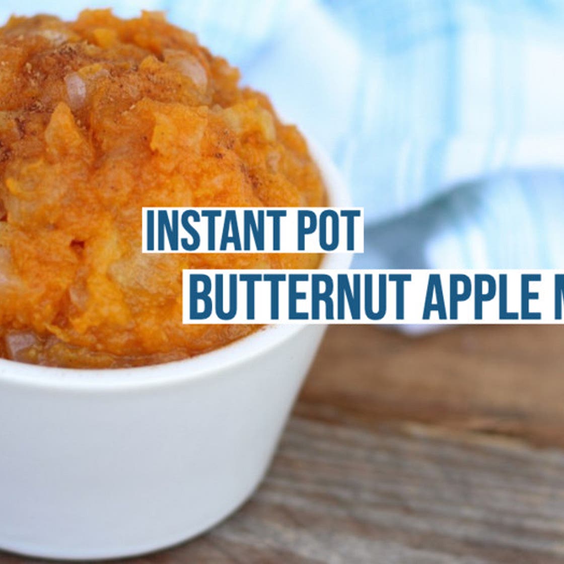 Instant Pot Butternut Apple Mash (Gluten Free, Paleo, AIP) — Kristina Risola