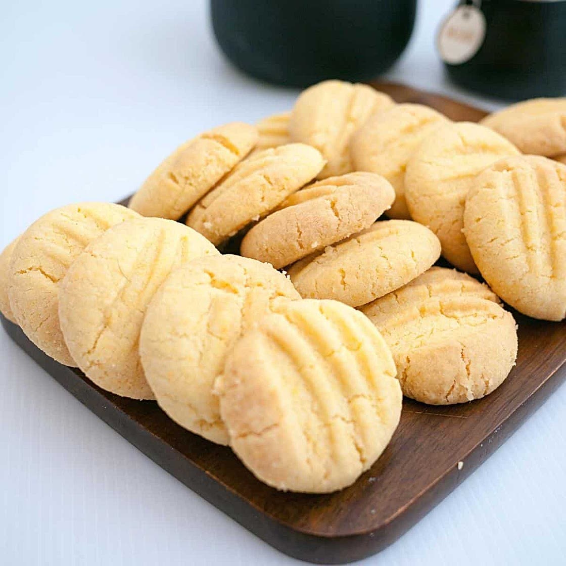Custard Cookies (Eggless)
