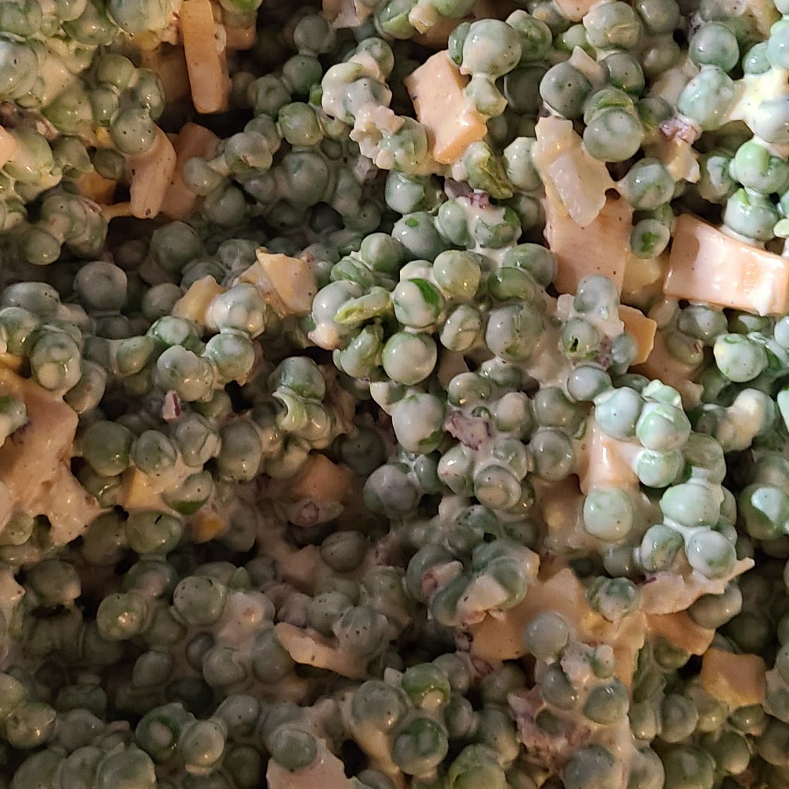 Easy English Pea Salad
