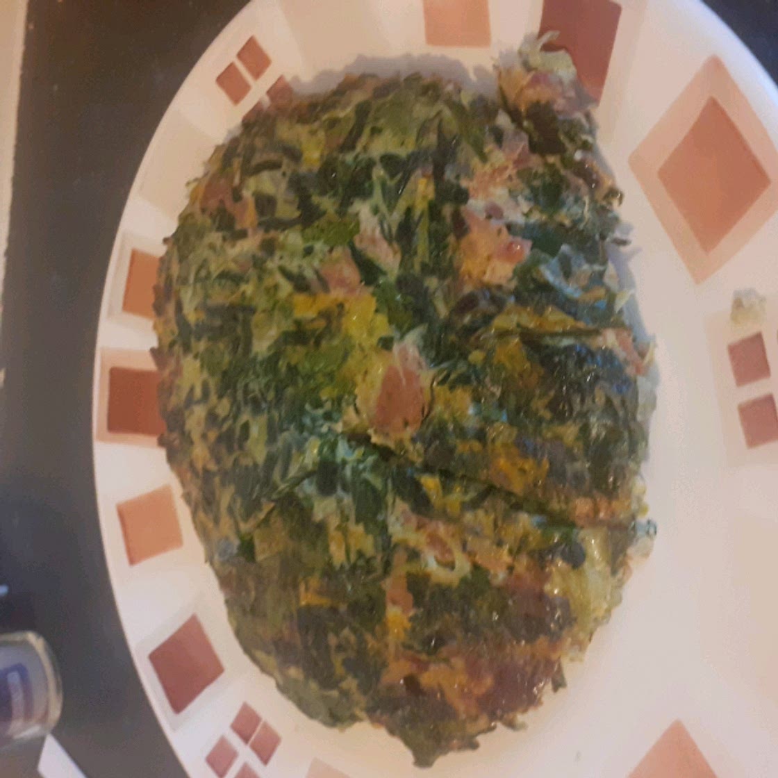 Crustless Spinach Quiche