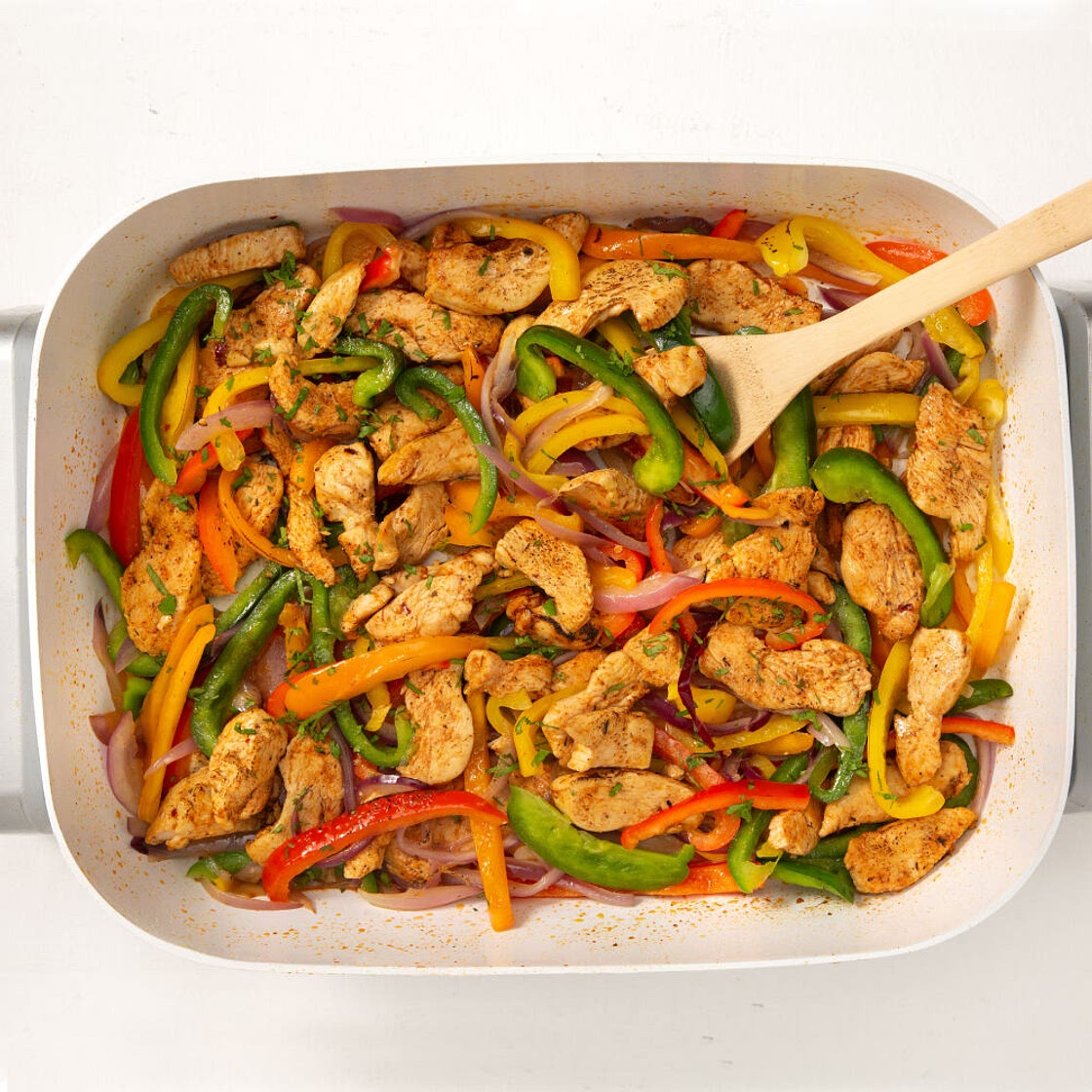 Sheet Pan Chicken Fajitas