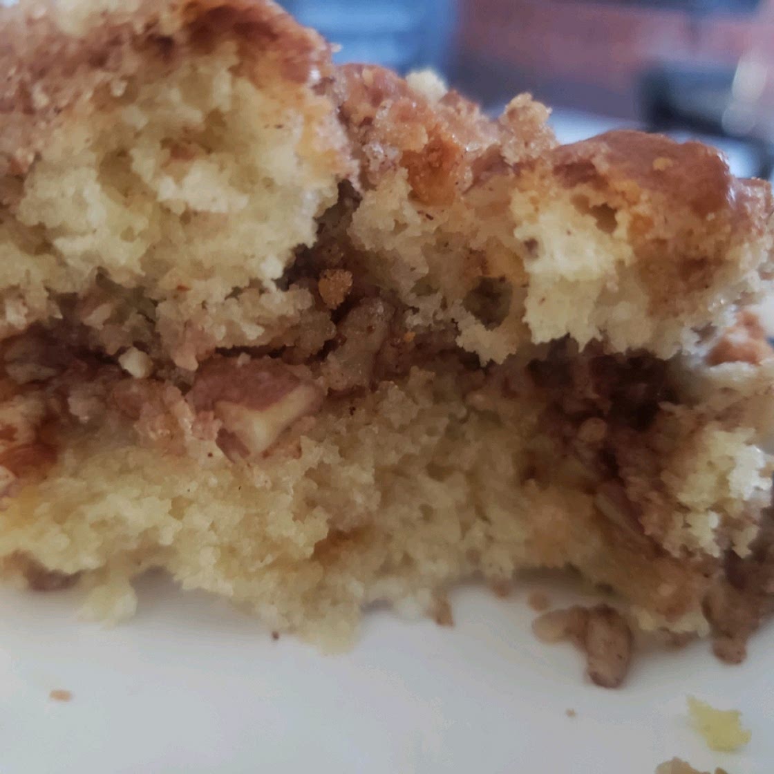 Pecan Sour Cream Coffee Cake