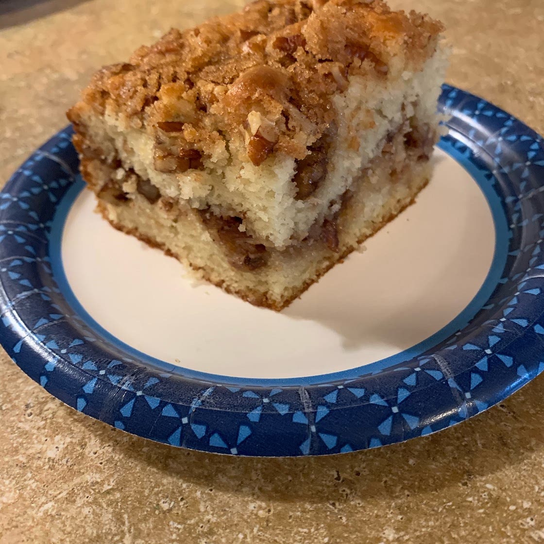 Pecan Sour Cream Coffee Cake