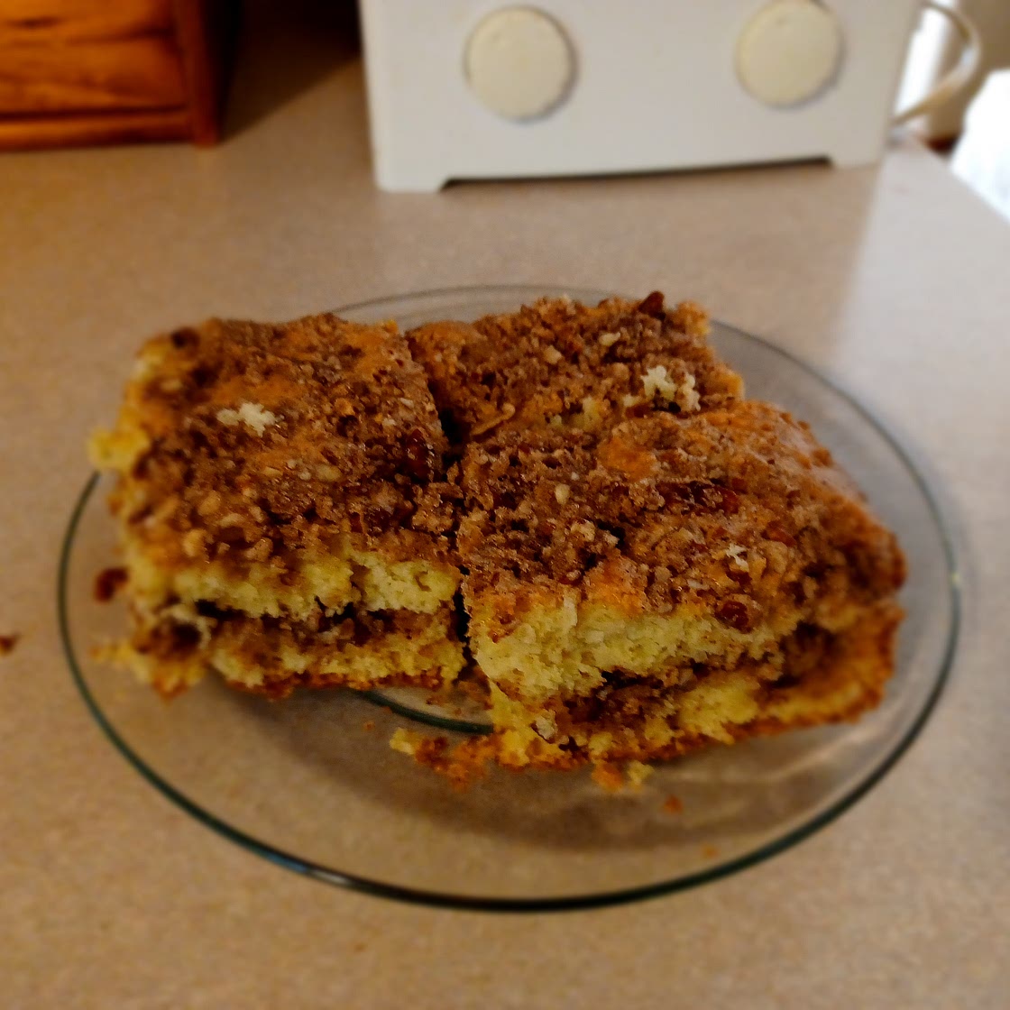 Pecan Sour Cream Coffee Cake