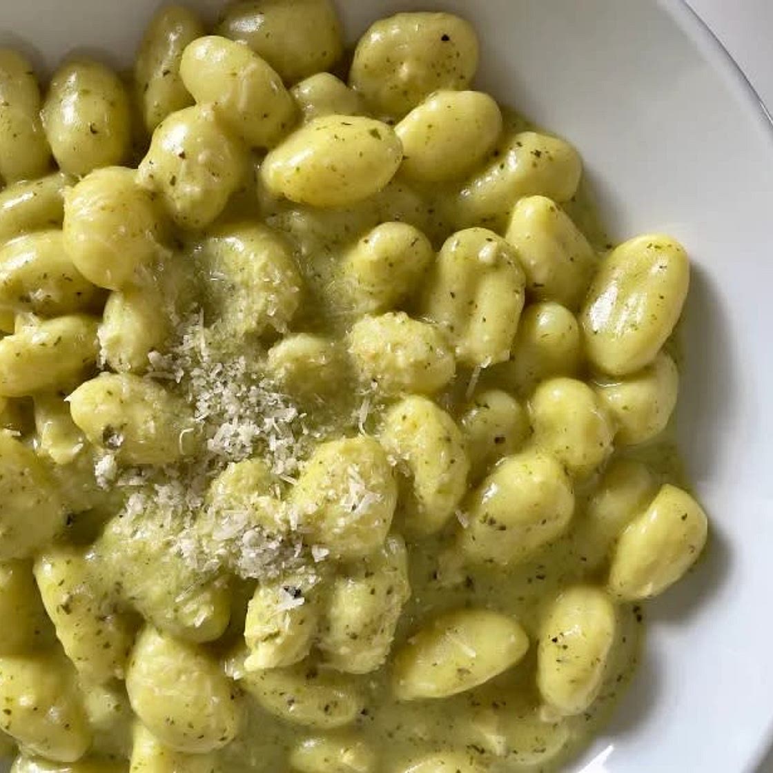 Green Pesto Gnocci