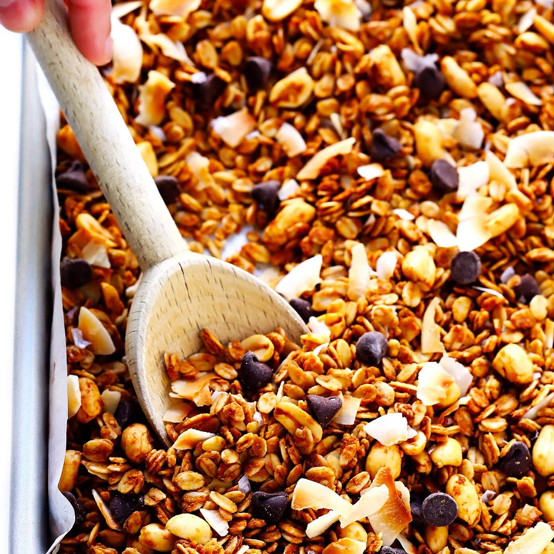 Irresistible Peanut Butter Granola