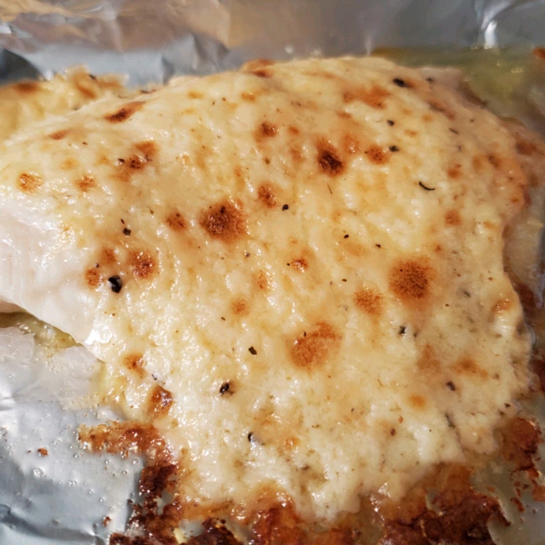 Broiled Tilapia Parmesan