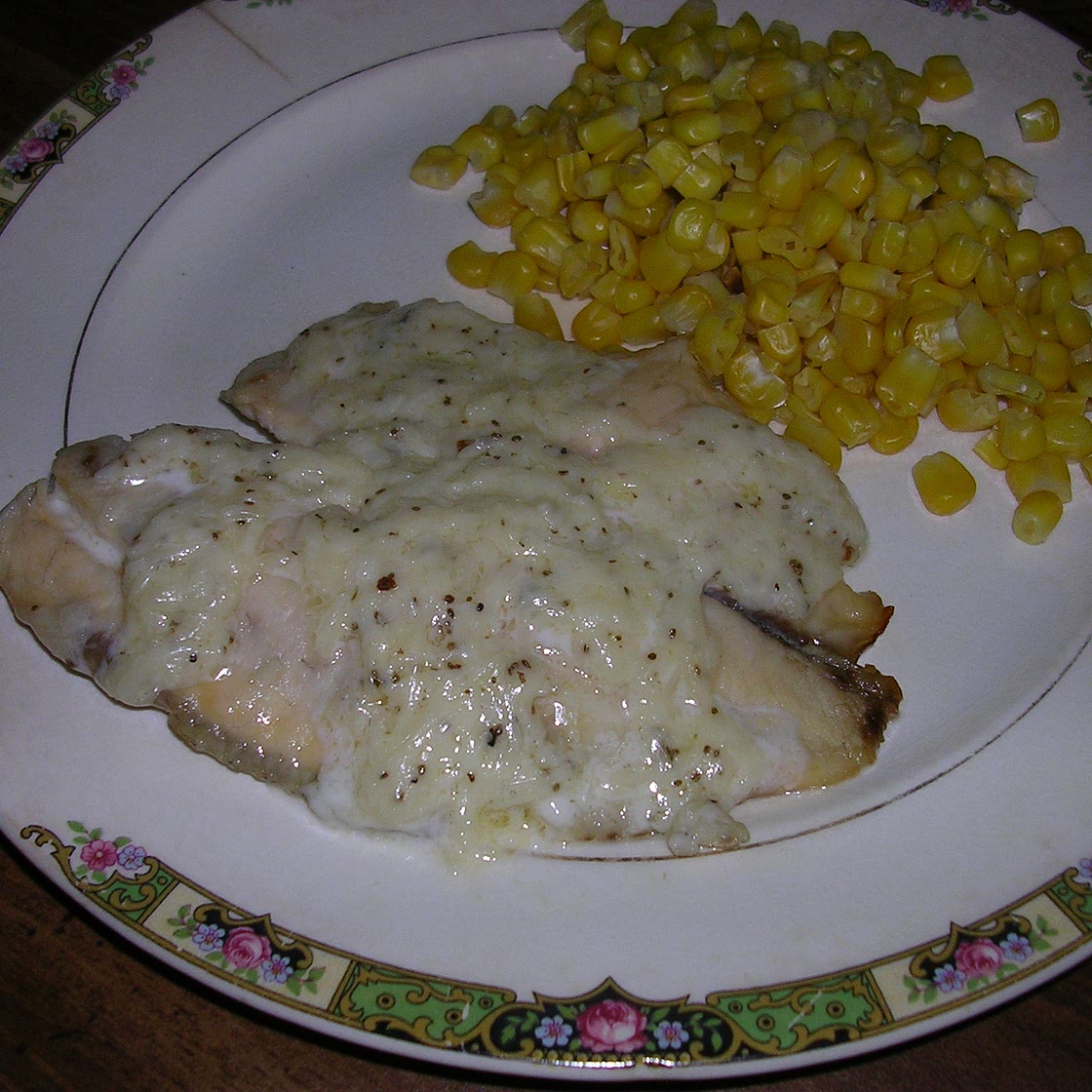 Broiled Tilapia Parmesan
