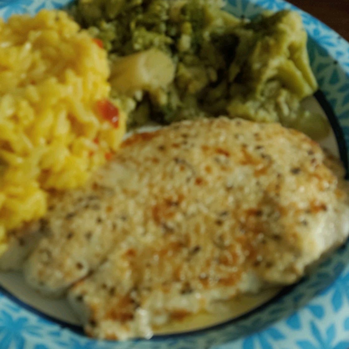 Broiled Tilapia Parmesan