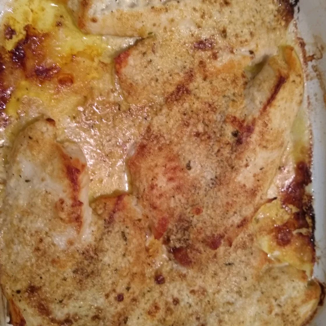 Broiled Tilapia Parmesan