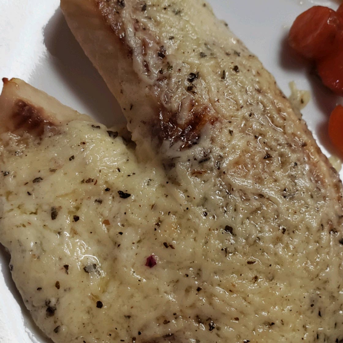 Broiled Tilapia Parmesan
