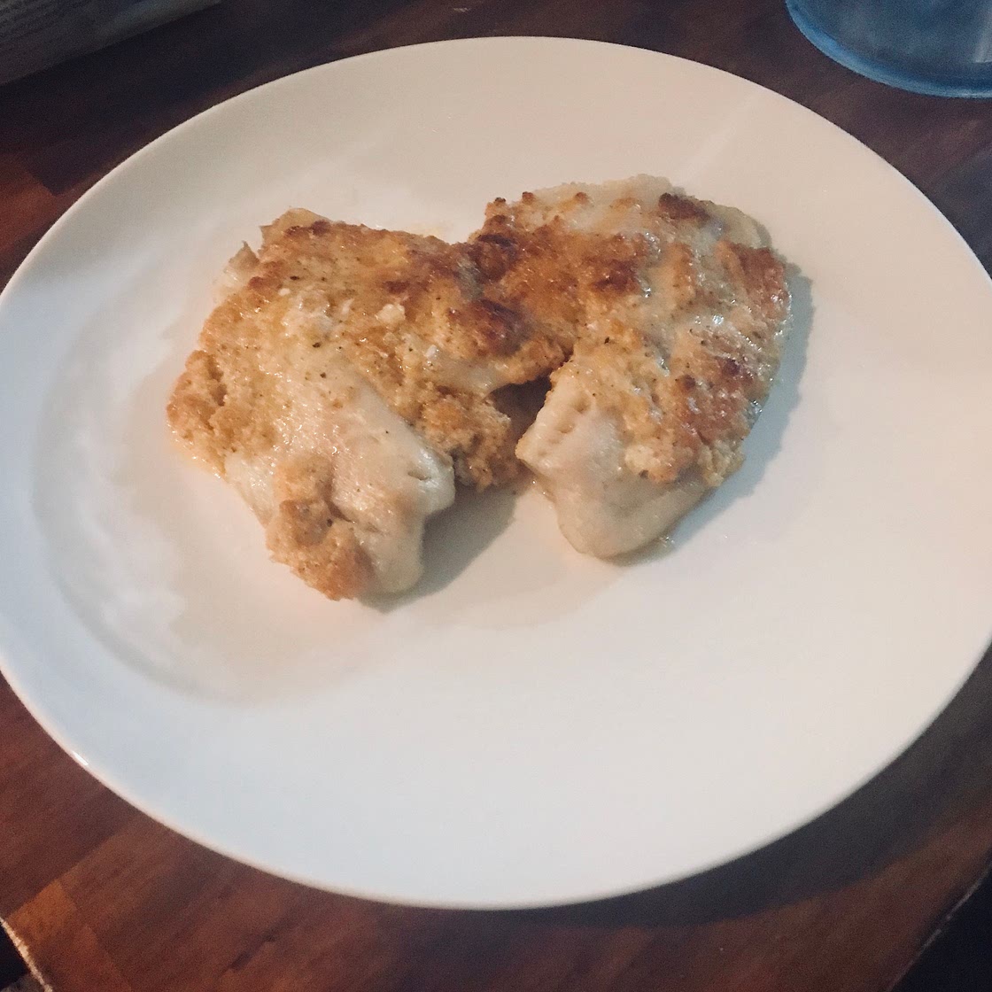 Broiled Tilapia Parmesan