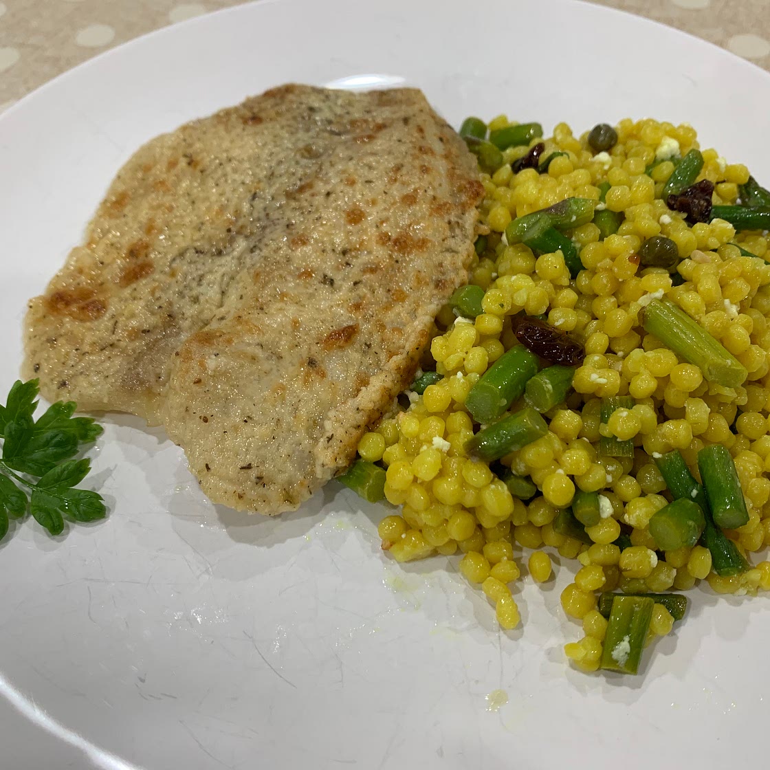 Broiled Tilapia Parmesan