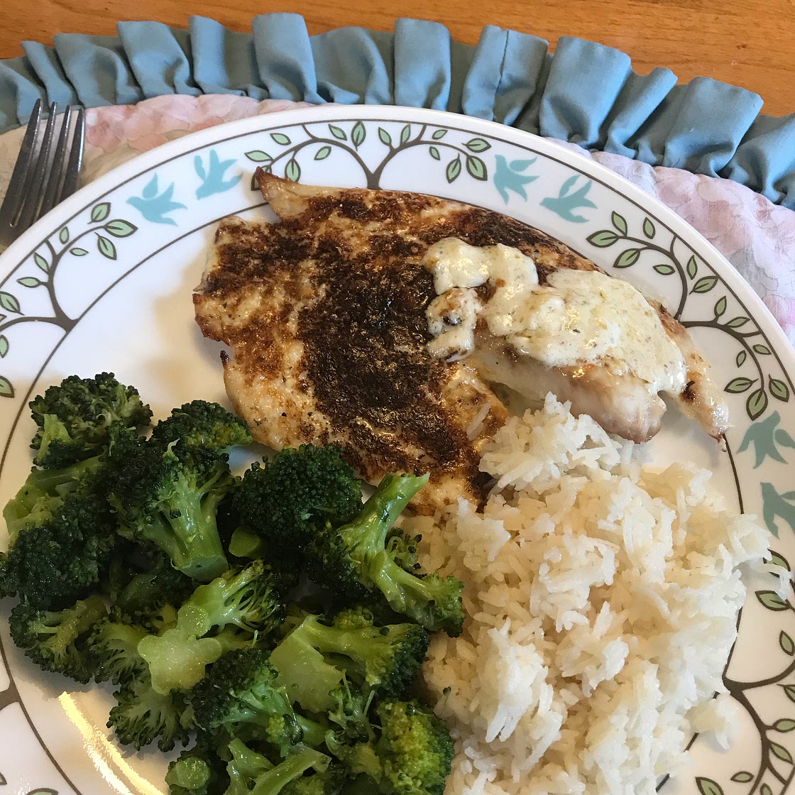 Broiled Tilapia Parmesan