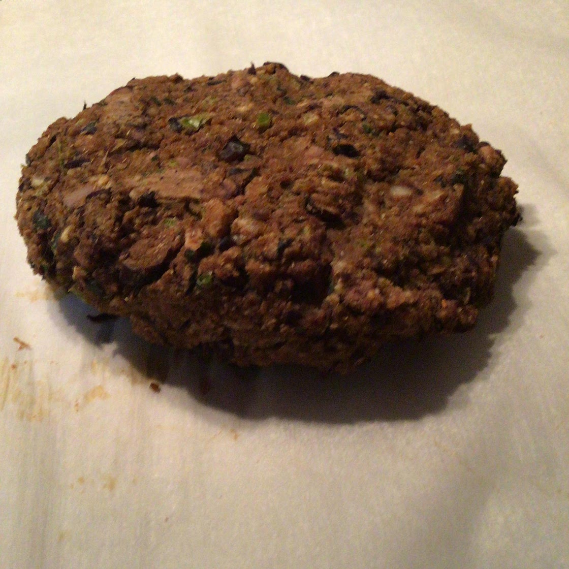 Homemade Black Bean Veggie Burgers