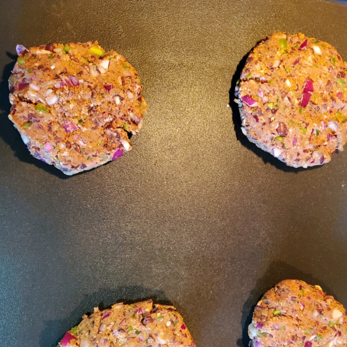 Homemade Black Bean Veggie Burgers