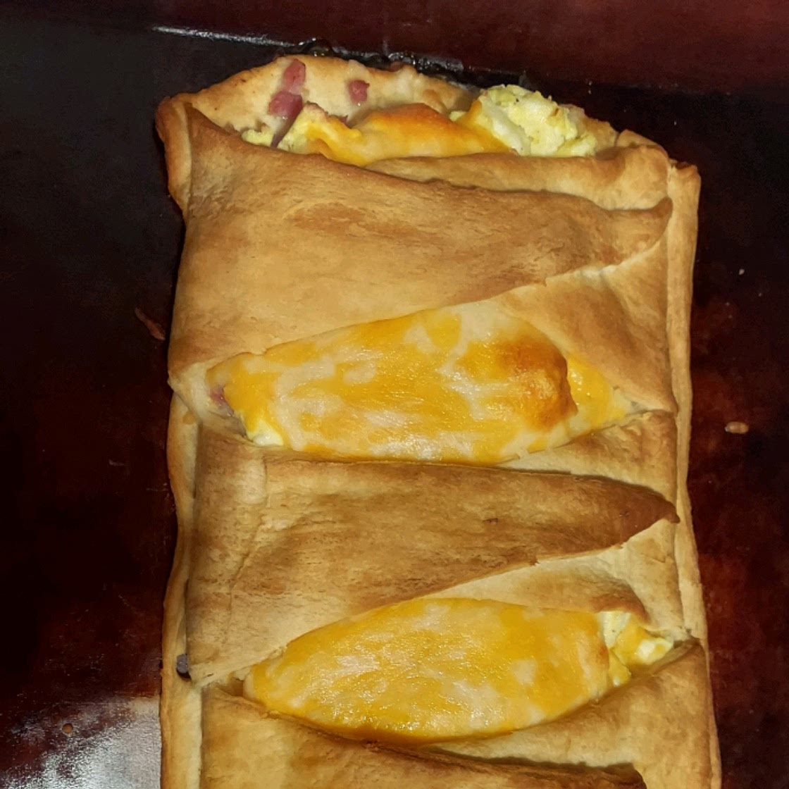 Ham Breakfast Braid