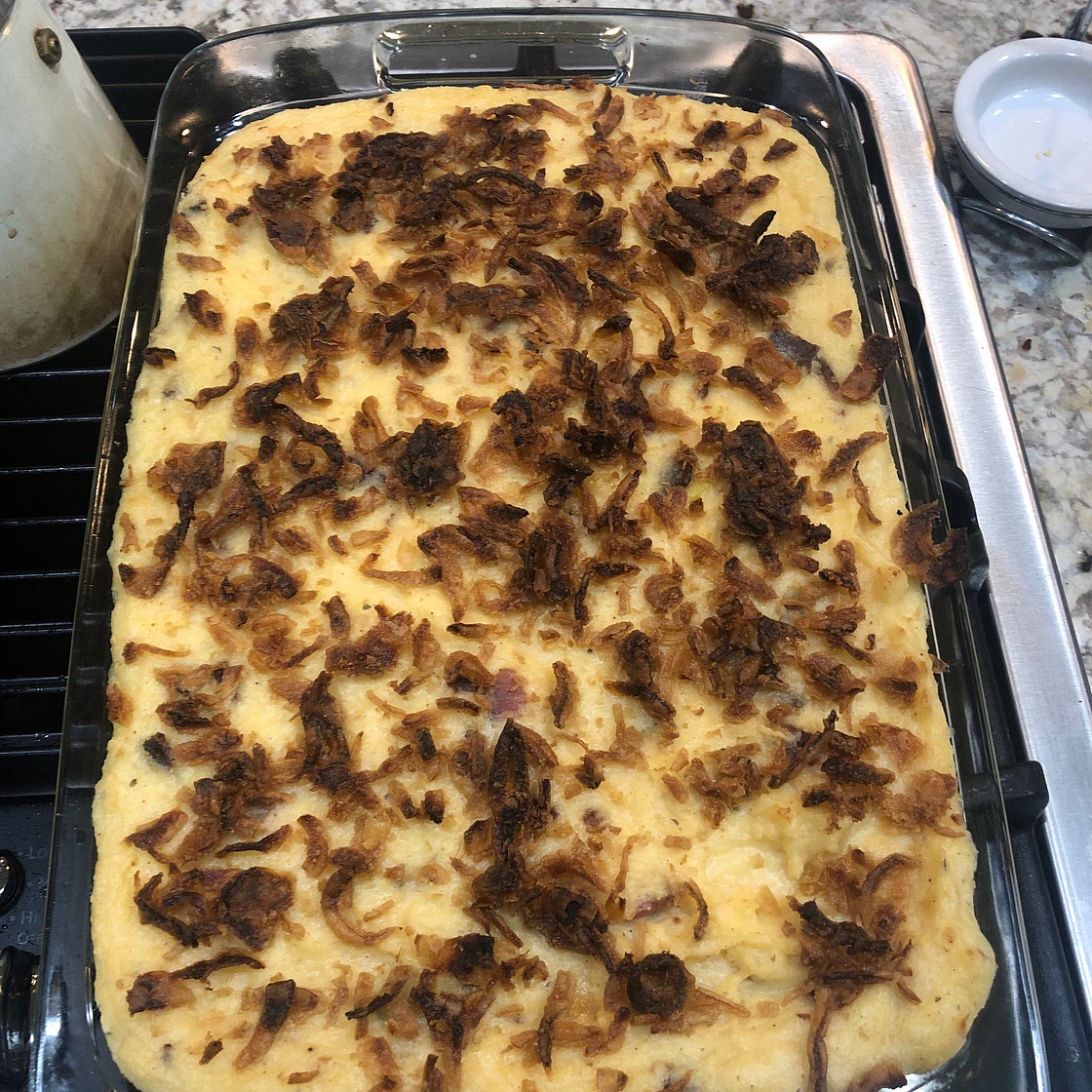 Twice Baked Potato Casserole With Bacon
