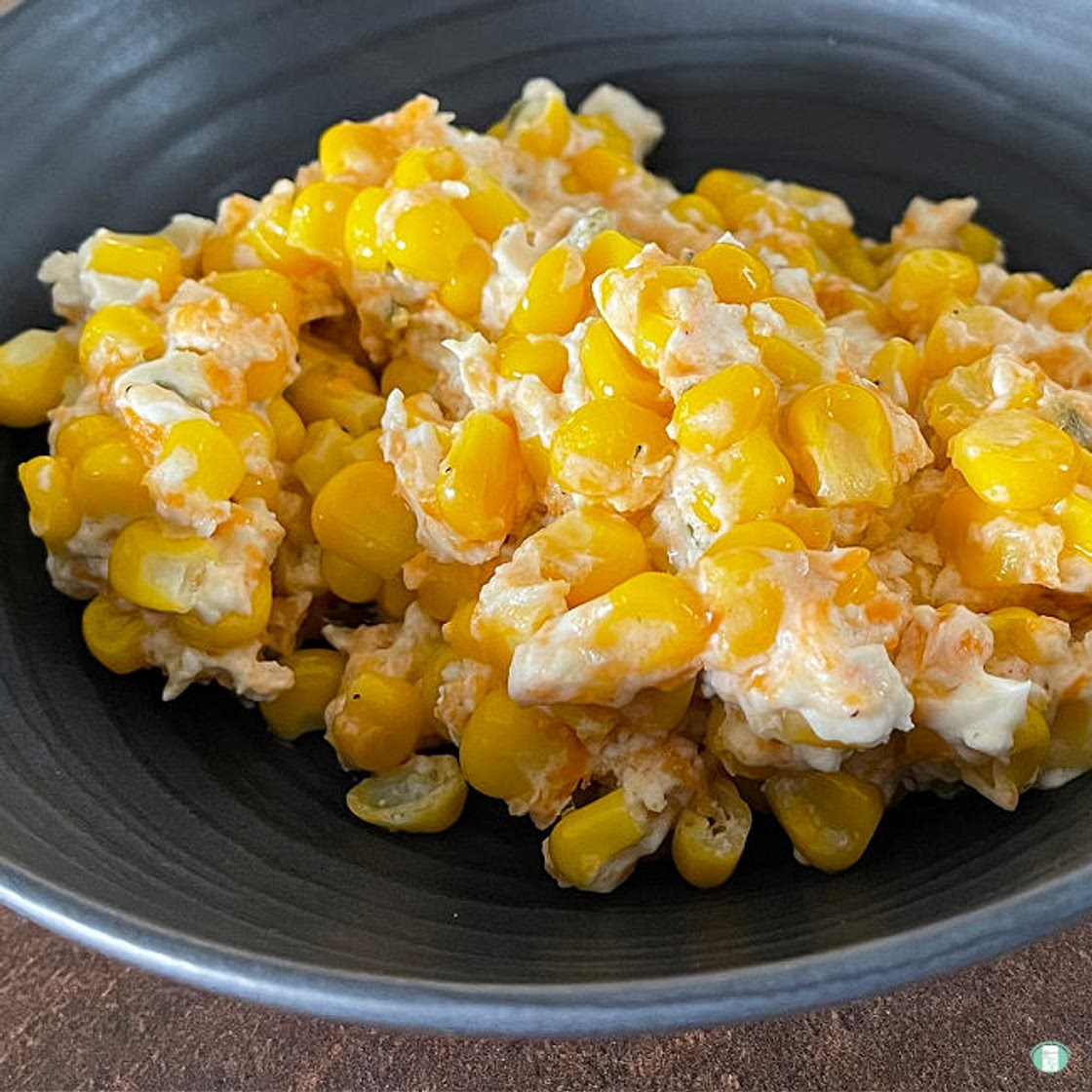 (FREEZER MEAL) Crock Pot Jalapeño Corn Casserole