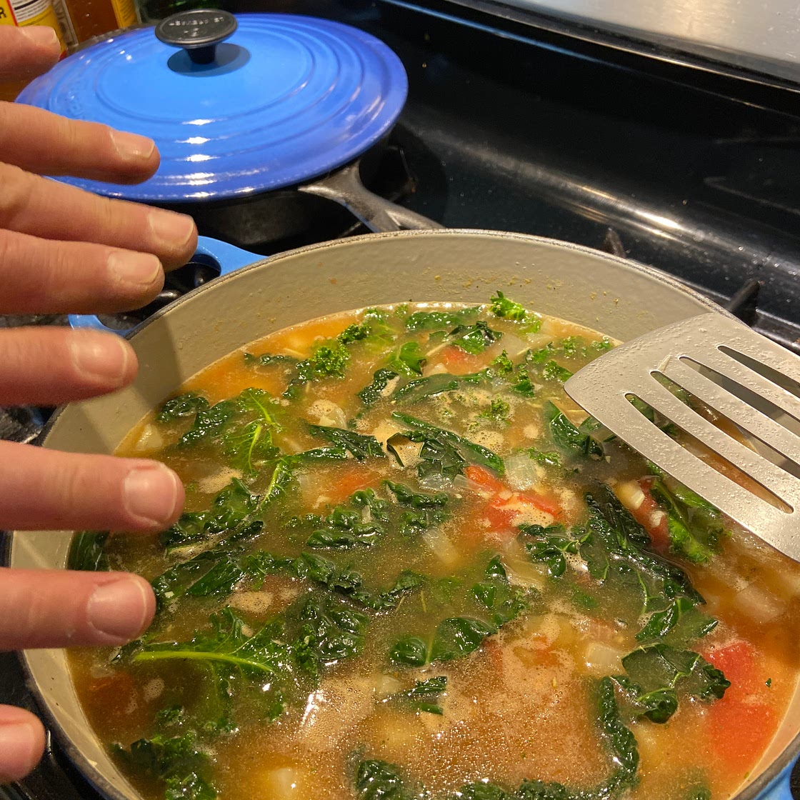 Vegetarian Kale Soup