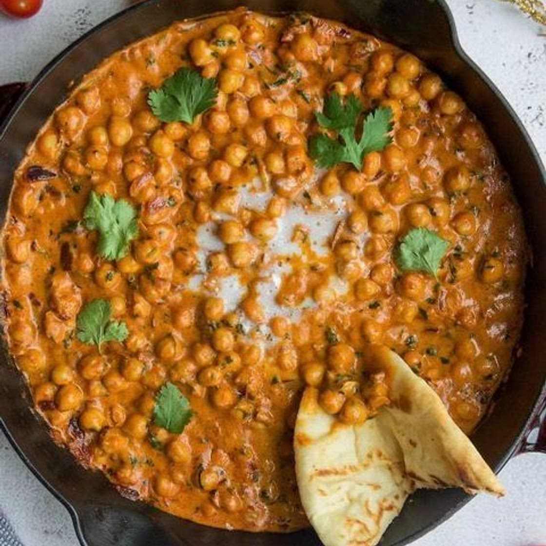 Creamy Chickpea with Coconut Milk
