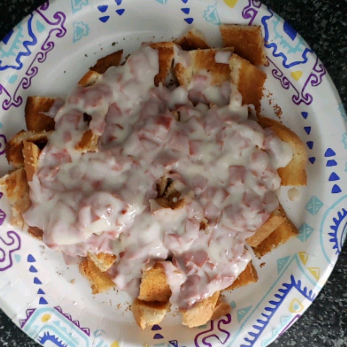 Creamed Chipped Beef on Toast