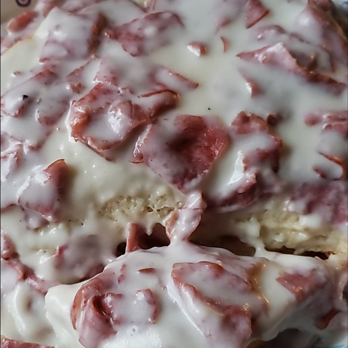 Creamed Chipped Beef on Toast