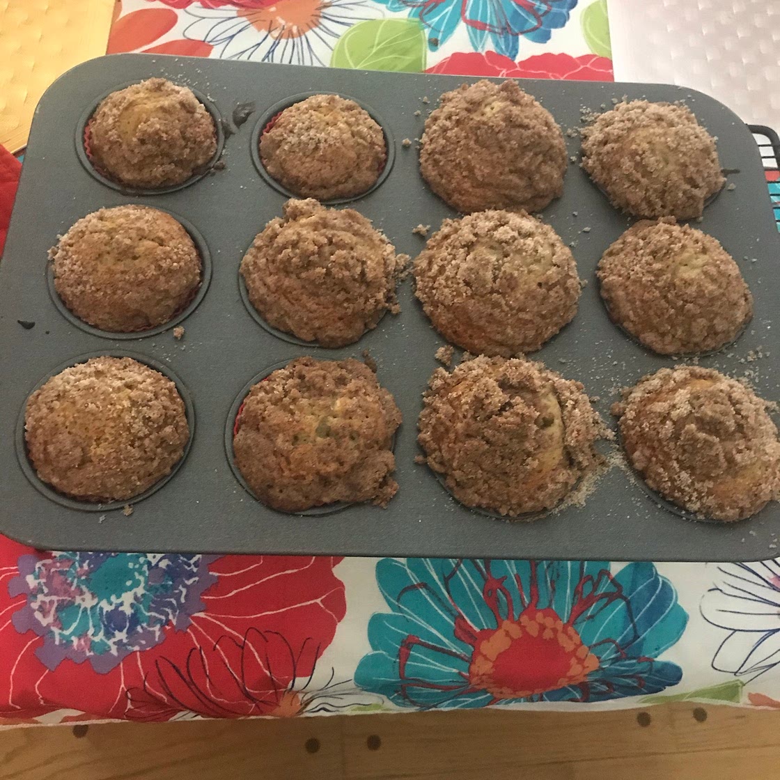 Banana Crumb Muffins