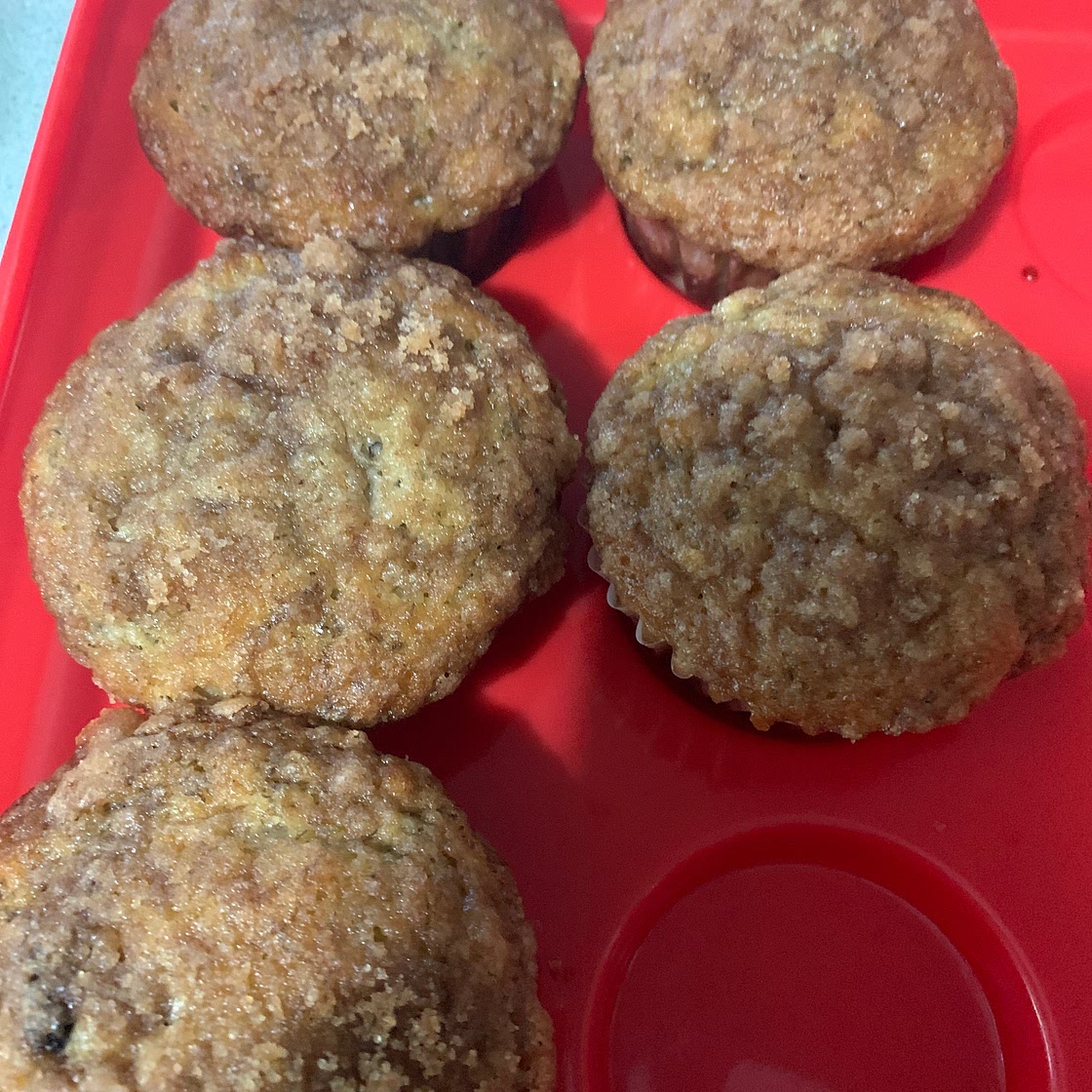 Banana Crumb Muffins