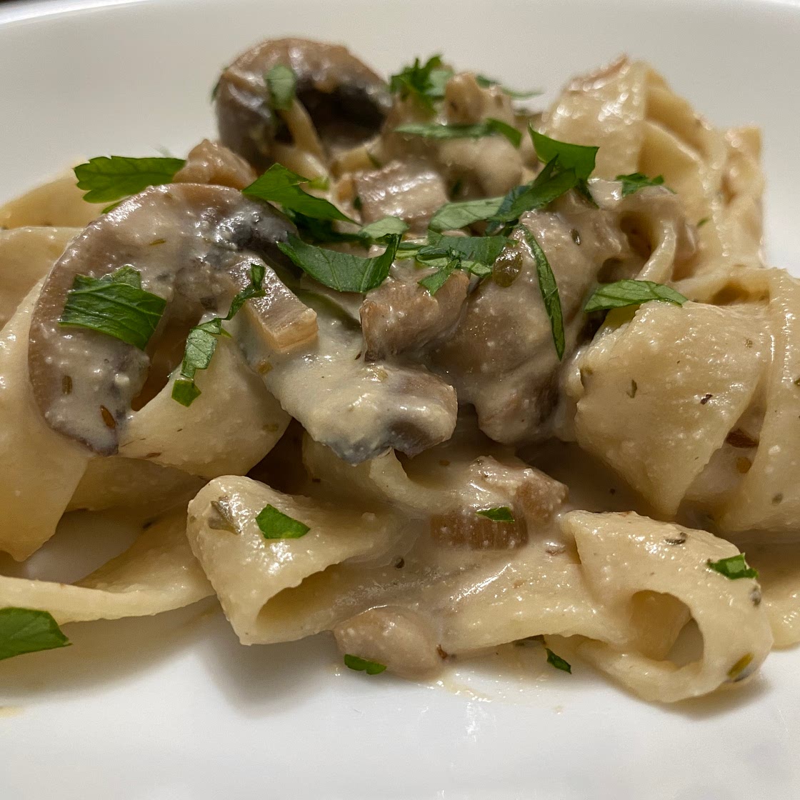 Mushroom Stroganoff