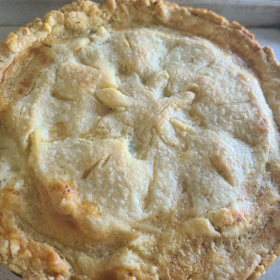 Dad's Leftover Turkey Pot Pie