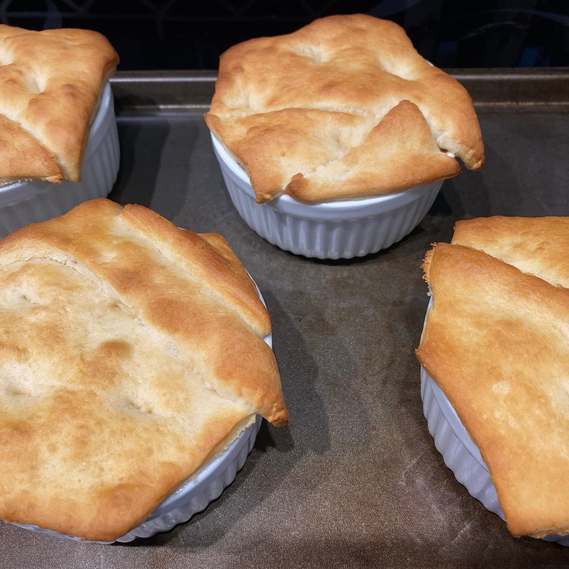 Dad's Leftover Turkey Pot Pie