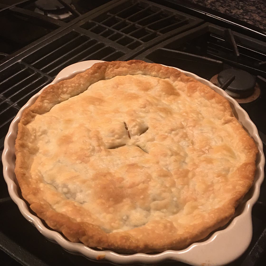 Dad's Leftover Turkey Pot Pie