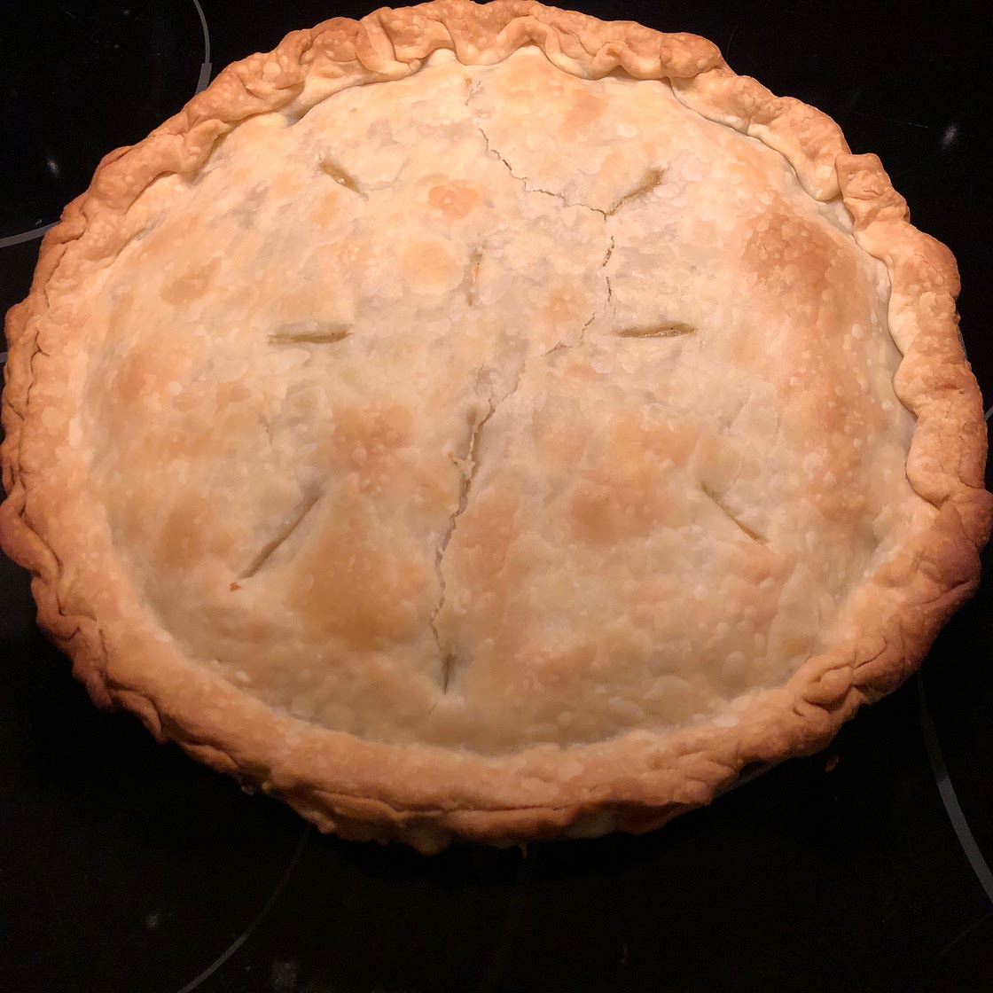 Dad's Leftover Turkey Pot Pie