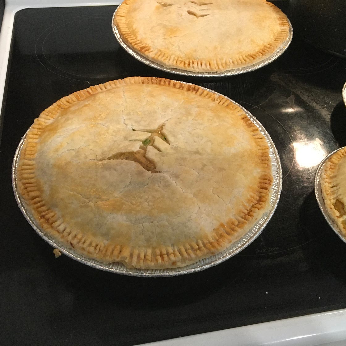 Dad's Leftover Turkey Pot Pie