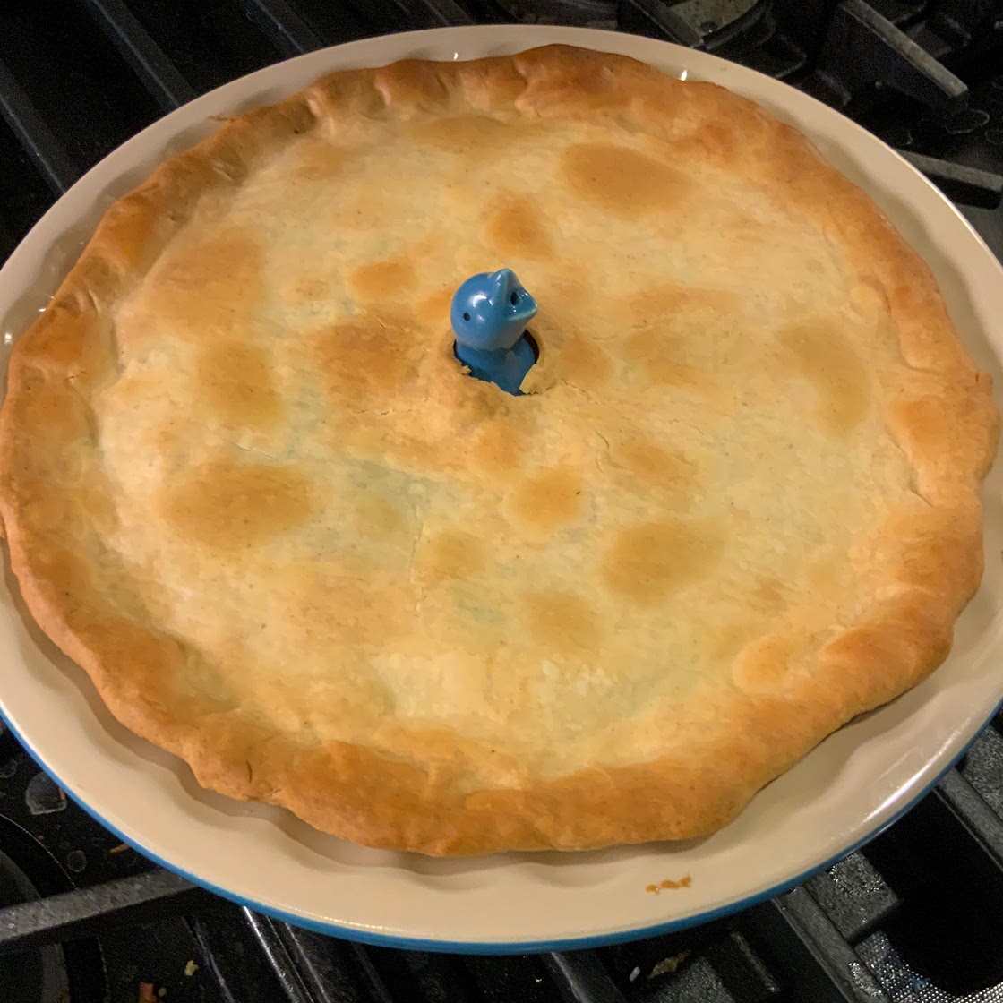 Dad's Leftover Turkey Pot Pie