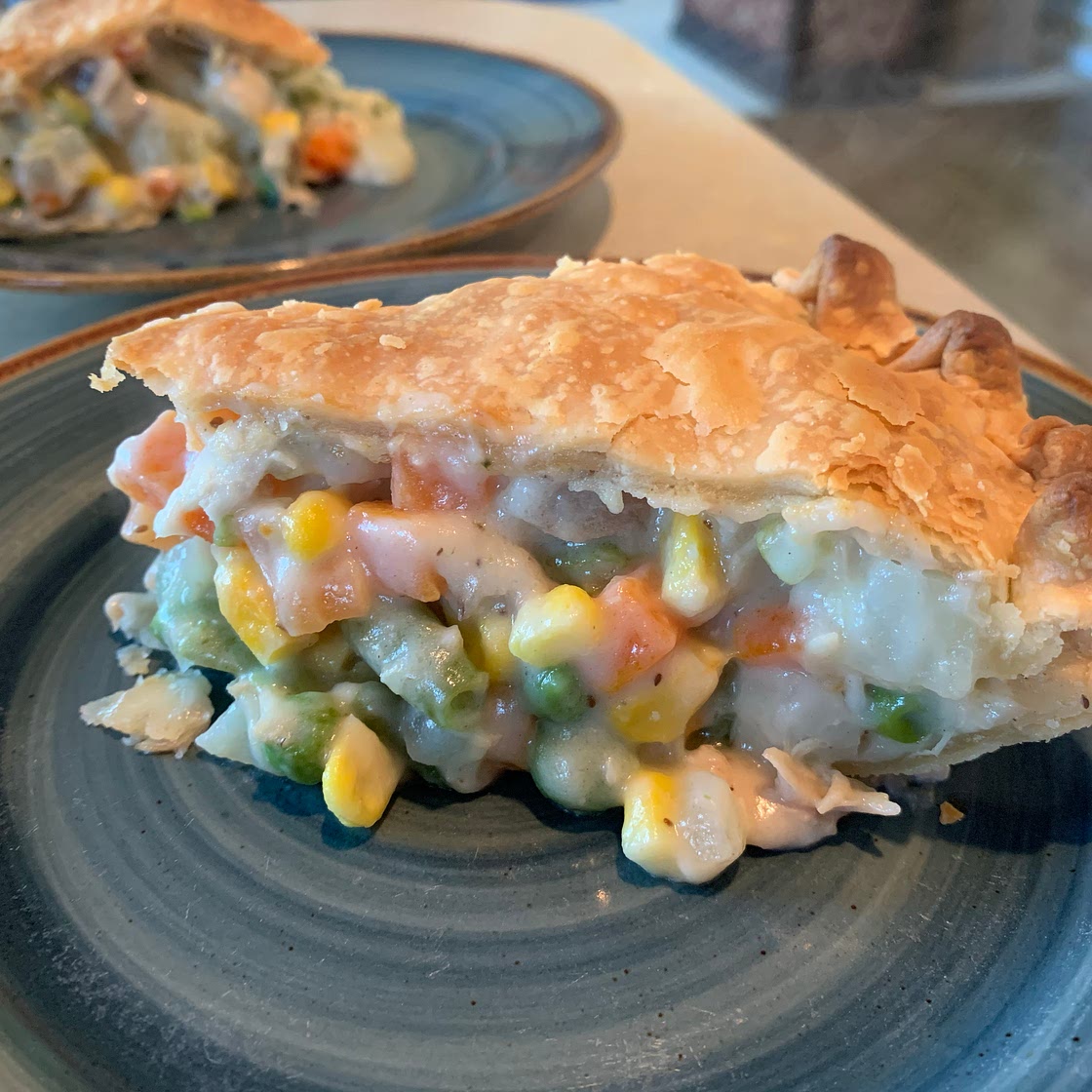 Dad's Leftover Turkey Pot Pie