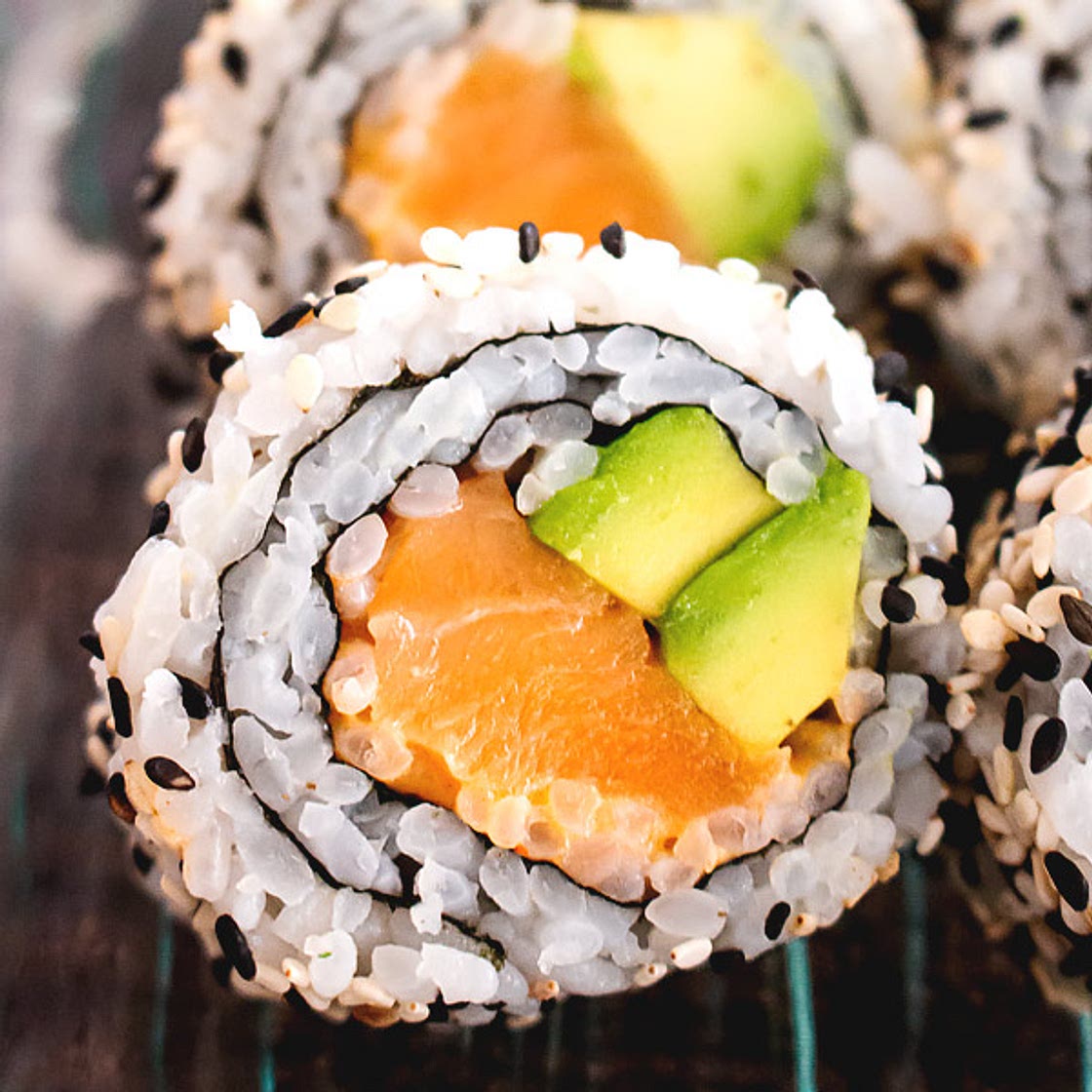 Spicy Salmon Roll Sushi Recipe